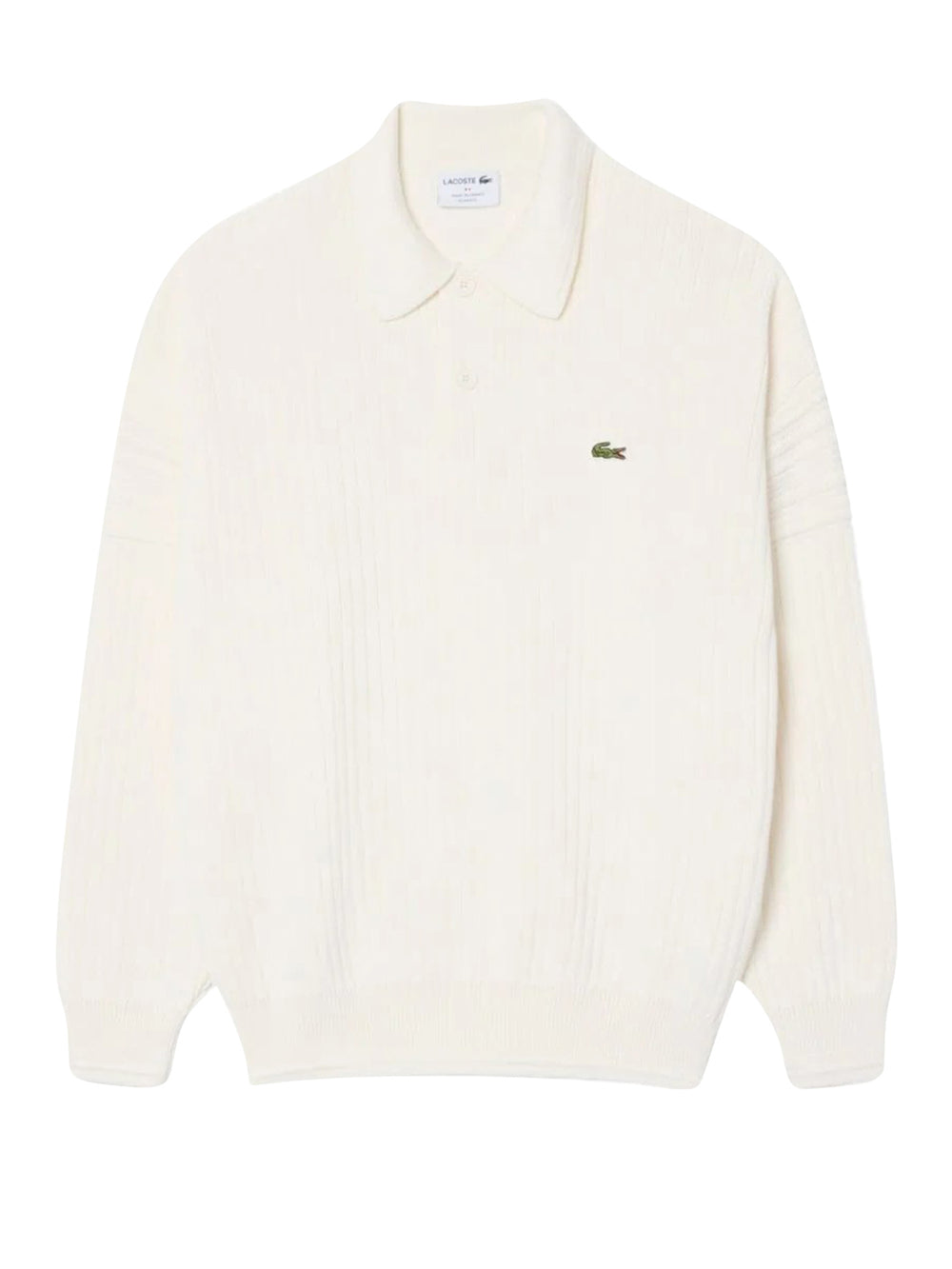 LACOSTE Maglione AH8574 Lacoste - Bianco