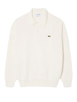 LACOSTE Maglione AH8574 Lacoste - Bianco