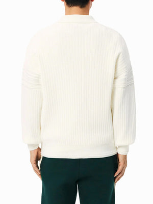 LACOSTE Maglione AH8574 Lacoste - Bianco