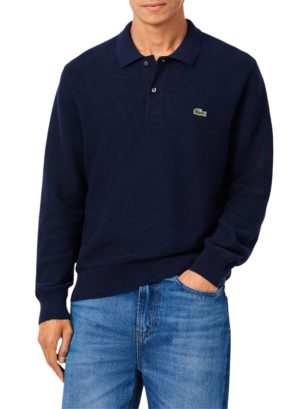 Lacoste Maglione Lacoste Logo Frontale Navy