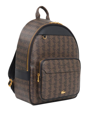 LACOSTE Zaino The Blend Lacoste - Marrone