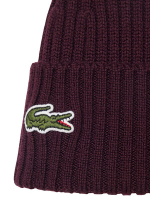 LACOSTE Berretto Lacoste - Marrone Scuro