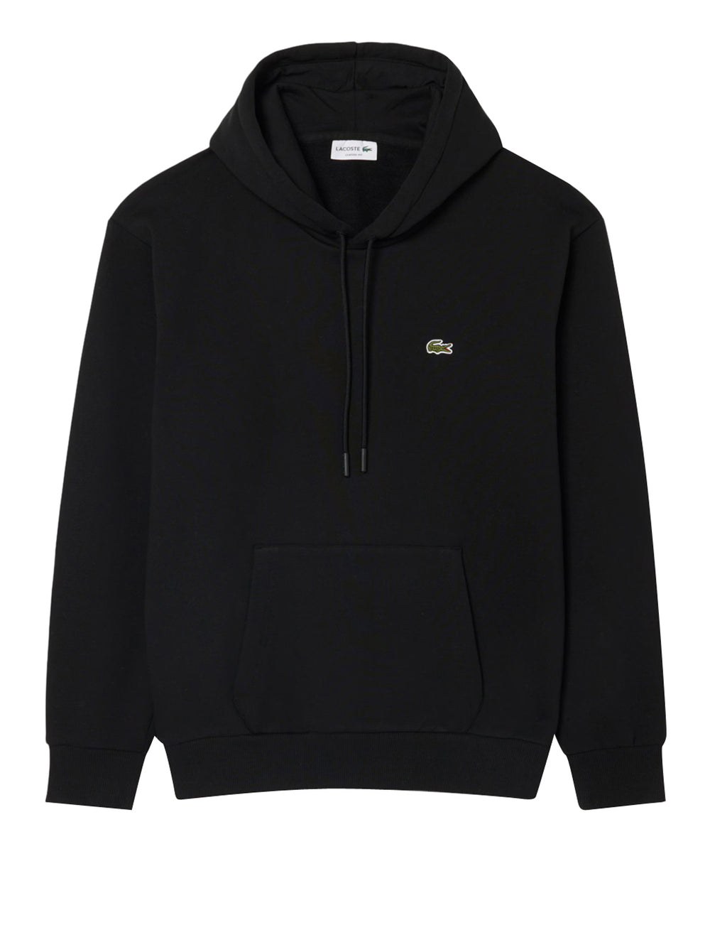 LACOSTE Felpa Lacoste Logo Iconico Nero