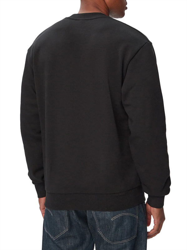 LACOSTE Felpa Lacoste Mini Logo Frontale Nero