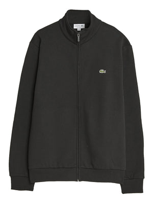 LACOSTE Felpa Lacoste In Tinta Unita Nero