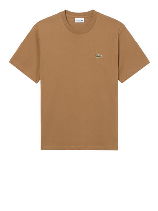 Lacoste T-Shirt Lacoste In Cotone Marrone