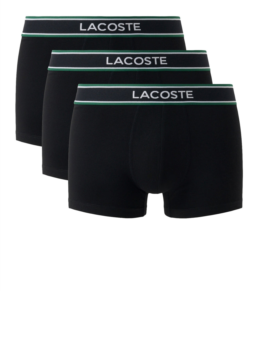 LACOSTE UNDERWEAR Confezione Di 3 Boxer Lacoste Aderenti Nero