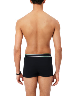 LACOSTE UNDERWEAR Confezione Di 3 Boxer Lacoste Aderenti Nero