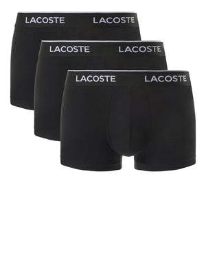 LACOSTE UNDERWEAR Boxer Lacoste Box Da 3 Nero