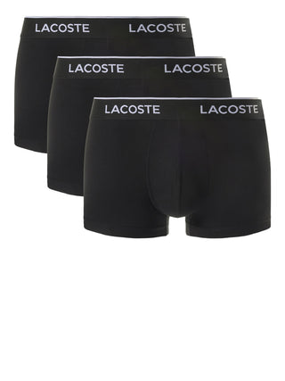 LACOSTE UNDERWEAR Boxer Lacoste Box Da 3 Nero