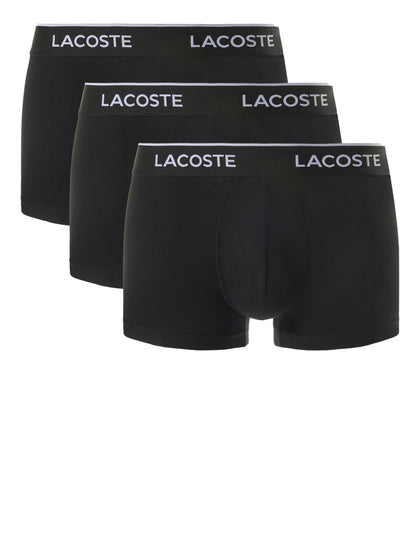 LACOSTE UNDERWEAR Boxer Lacoste Box Da 3 Nero