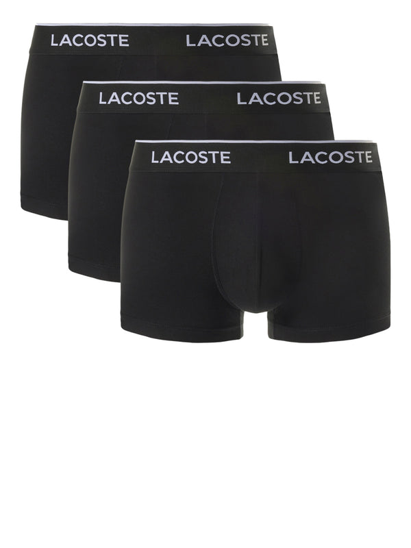 LACOSTE UNDERWEAR Boxer Lacoste Box Da 3 Nero