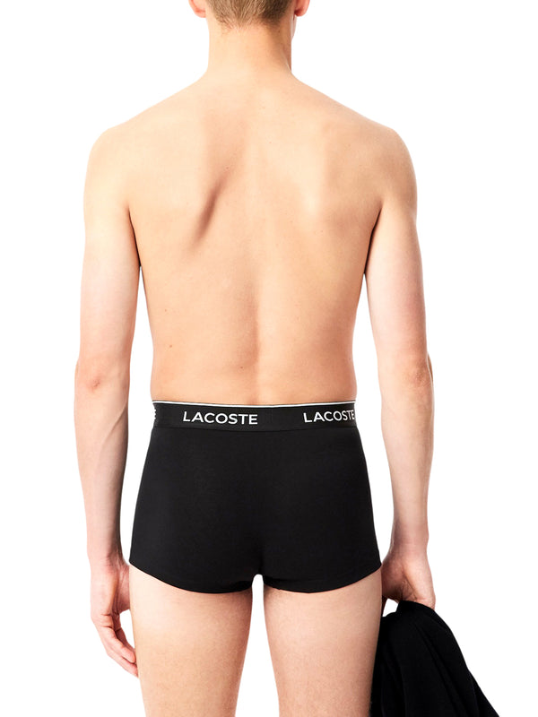 LACOSTE UNDERWEAR Boxer Lacoste Box Da 3 Nero