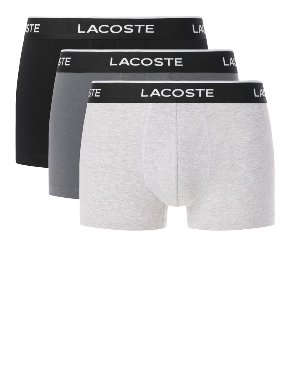 LACOSTE UNDERWEAR Boxer Lacoste Box Da 3 Grigio