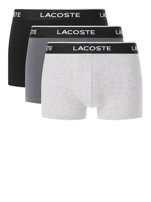 LACOSTE UNDERWEAR Boxer Lacoste Box Da 3 Grigio