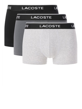 LACOSTE UNDERWEAR Boxer Lacoste Box Da 3 Grigio