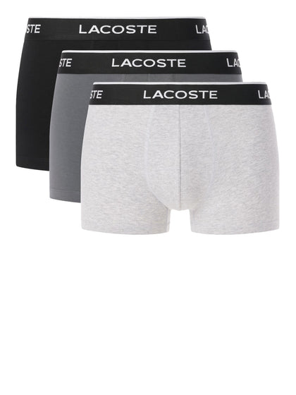 LACOSTE UNDERWEAR Boxer Lacoste Box Da 3 Grigio