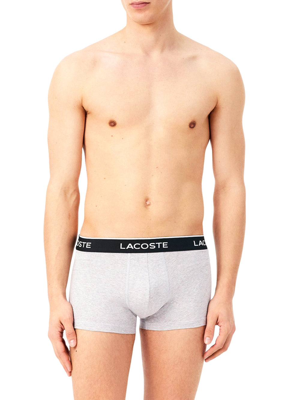 LACOSTE UNDERWEAR Boxer Lacoste Box Da 3 Grigio