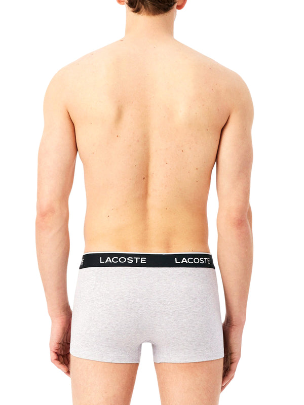 LACOSTE UNDERWEAR Boxer Lacoste Box Da 3 Grigio