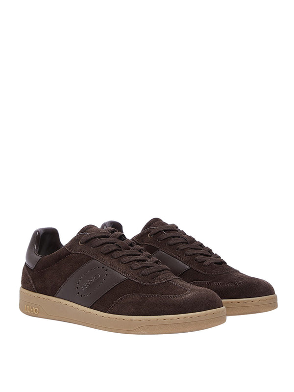 LIU JO MAN SHOES Sneakers Cow Suede/Calf Liu Jo - Marrone