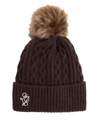 Liu Jo Cappello In Maglia Con Pompon Liu Jo - Testa Di Moro
