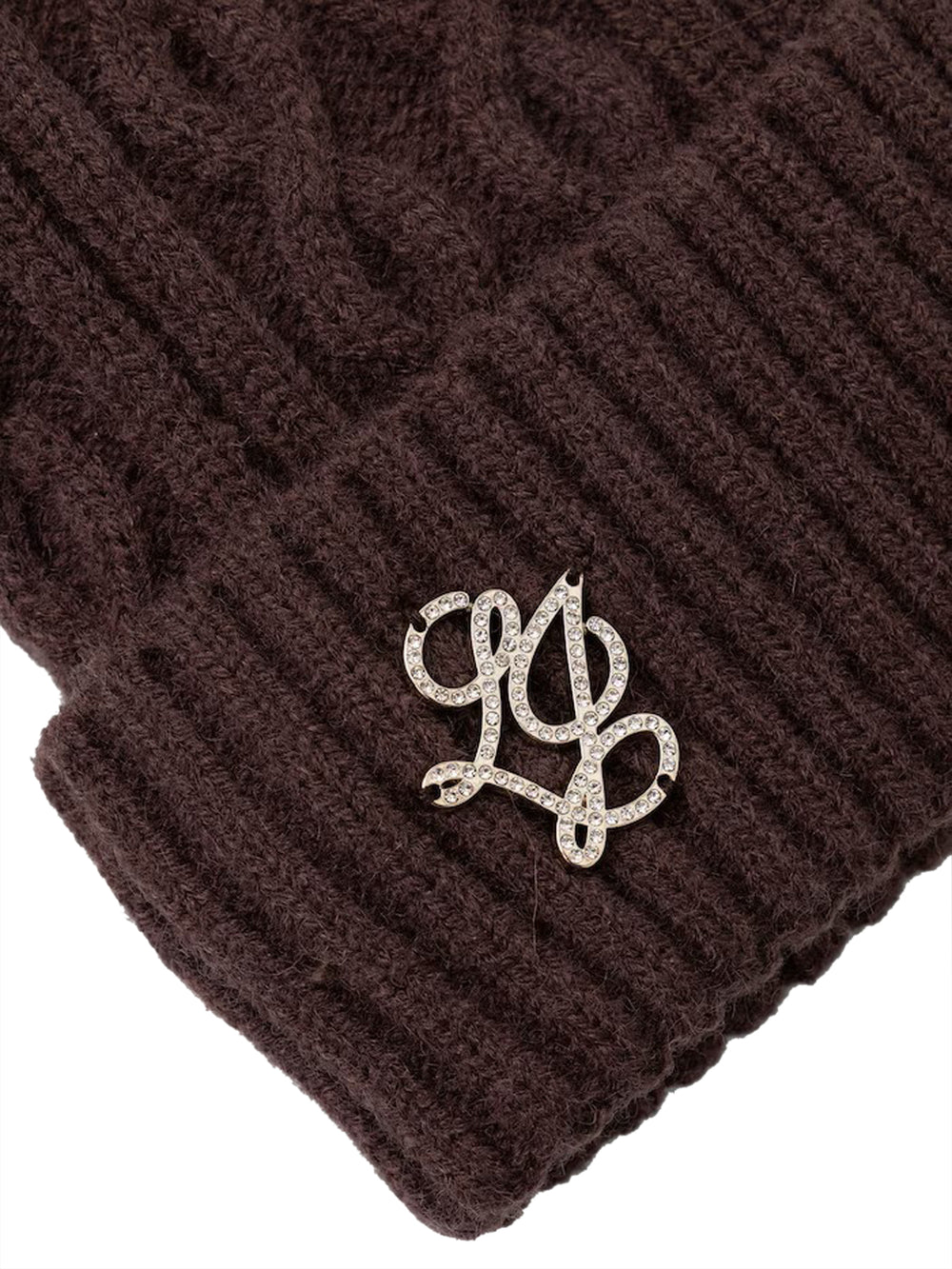 Liu Jo Cappello In Maglia Con Pompon Liu Jo - Testa Di Moro