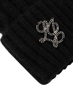 Liu Jo Cappello In Maglia Con Pompon Liu Jo - Nero