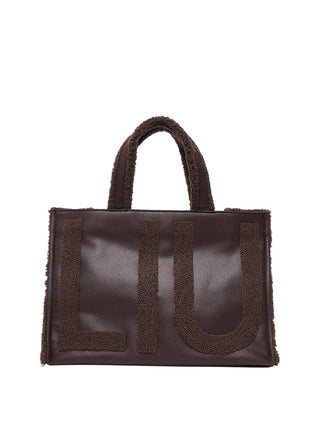 LIU JO SOFT1 Borsa Tote Grande Con Logo Liu Jo - T.Moro
