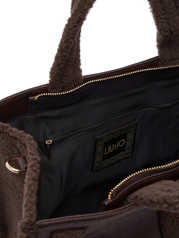 LIU JO SOFT1 Borsa Tote Grande Con Logo Liu Jo - T.Moro