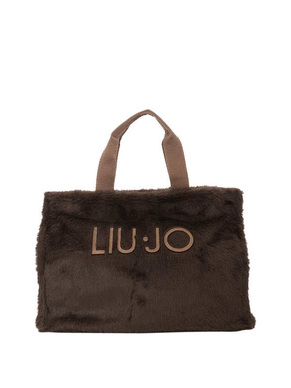 LIU JO SOFT1 Borsa Tote Grande In Teddy Liu Jo - T.Moro