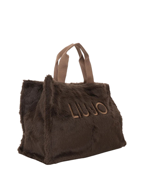 LIU JO SOFT1 Borsa Tote Grande In Teddy Liu Jo - T.Moro