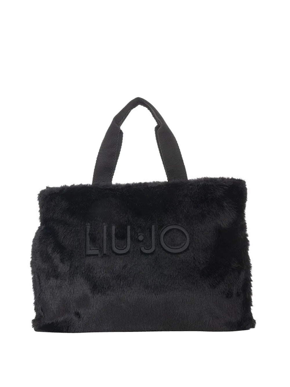 LIU JO SOFT1 Borsa Tote Grande In Teddy Liu Jo - Nero
