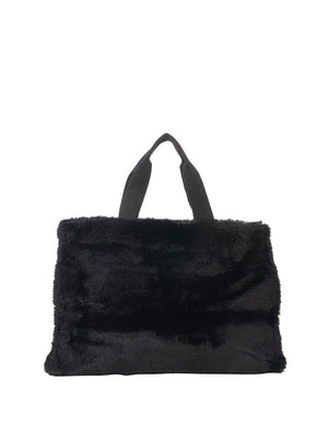 LIU JO SOFT1 Borsa Tote Grande In Teddy Liu Jo - Nero