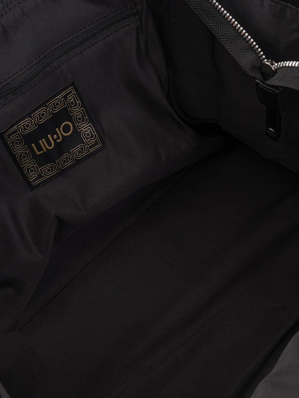LIU JO SOFT1 Borsa Tote Grande In Teddy Liu Jo - Nero