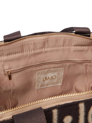 LIU JO SOFT1 Borsa Tote Grande Jacquard Liu Jo - T.Moro