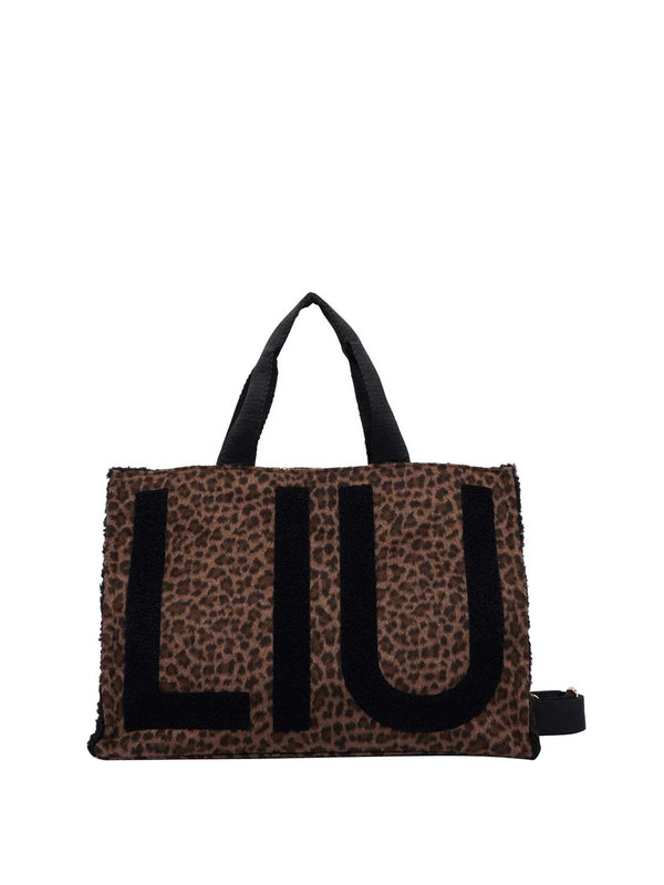 LIU JO SOFT1 Borsa Tote Grande Animalier Liu Jo - Animalier