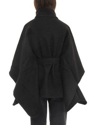 LIU JO SOFT1 Poncho Cappa Liu Jo - Nero