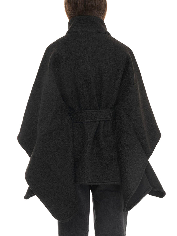 LIU JO SOFT1 Poncho Cappa Liu Jo - Nero