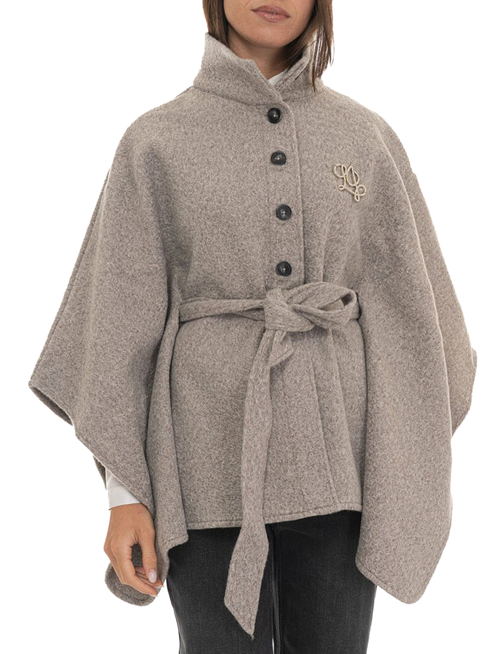 LIU JO SOFT1 Poncho Cappa Liu Jo - Grigio