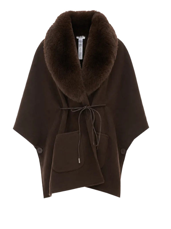 LIU JO SOFT1 Poncho In Montone Sintetico Liu Jo - T.Moro