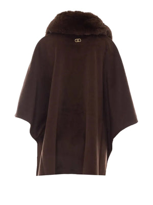 LIU JO SOFT1 Poncho In Montone Sintetico Liu Jo - T.Moro