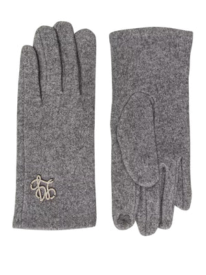 LIU JO SOFT1 Guanti In Viscosa Liu Jo - Grigio