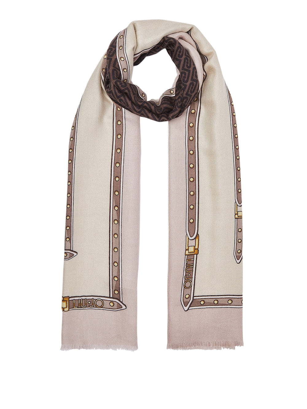 LIU JO SOFT1 Sciarpa T2738 Liu Jo - Quarzo Rosa