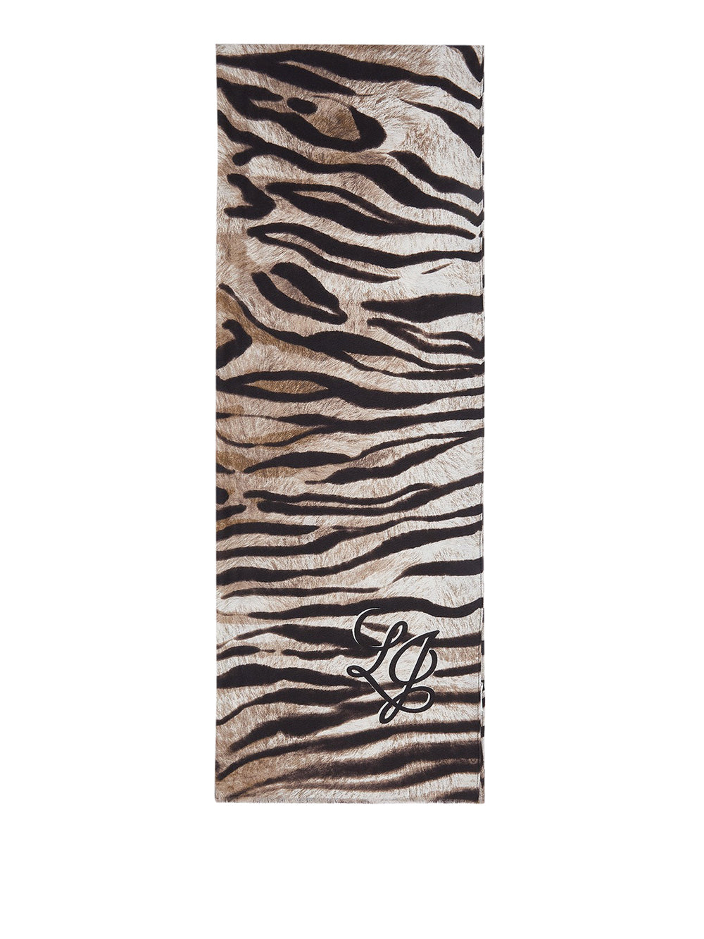 LIU JO SOFT1 Sciarpa Animalier Zebrata Liu Jo - Cammello