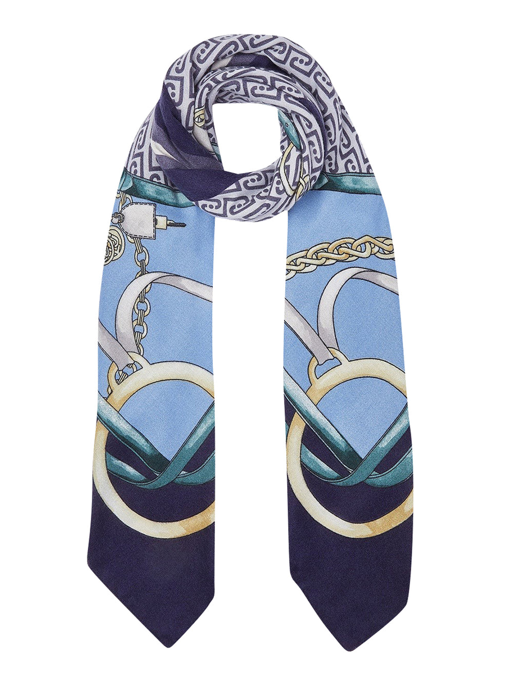 Liu Jo Foulard Con Stampa Liu Jo - Blu