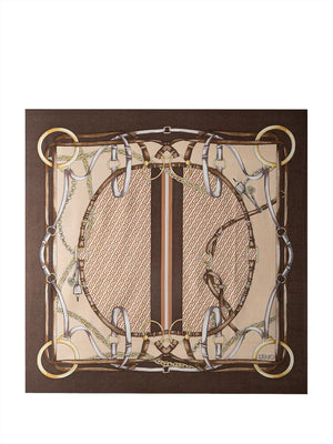 Liu Jo Foulard Con Stampa Liu Jo - Marrone