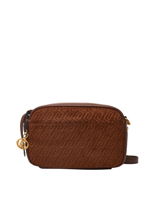 LIUJO ACCESSORI1 Borsa Tracolla Media Jacquard Liu Jo - Tabacco