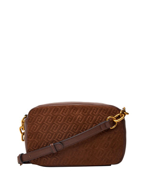 LIUJO ACCESSORI1 Borsa Tracolla Media Jacquard Liu Jo - Tabacco