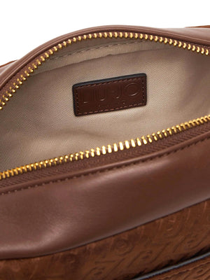 LIUJO ACCESSORI1 Borsa Tracolla Media Jacquard Liu Jo - Tabacco