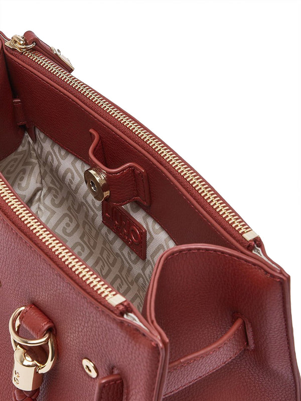 LIUJO ACCESSORI1 Borsa A Tracolla Liu Jo Logo Frontale Red